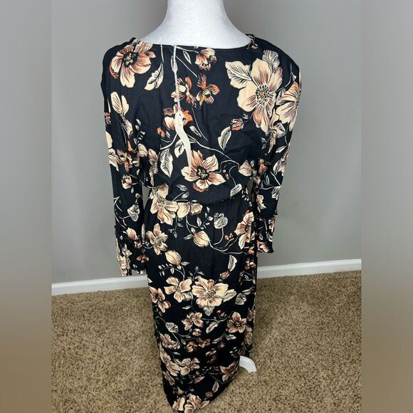 Anthropology saltwater luxe floral dress - Picture 5 of 6